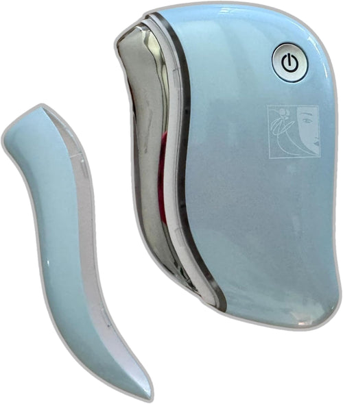 Electric Heated Gua Sha Facial Tool | Face Massager 4-In-1 Multiple Function Gua Sha Electric Massager Treatment for the Face and Neck for Women